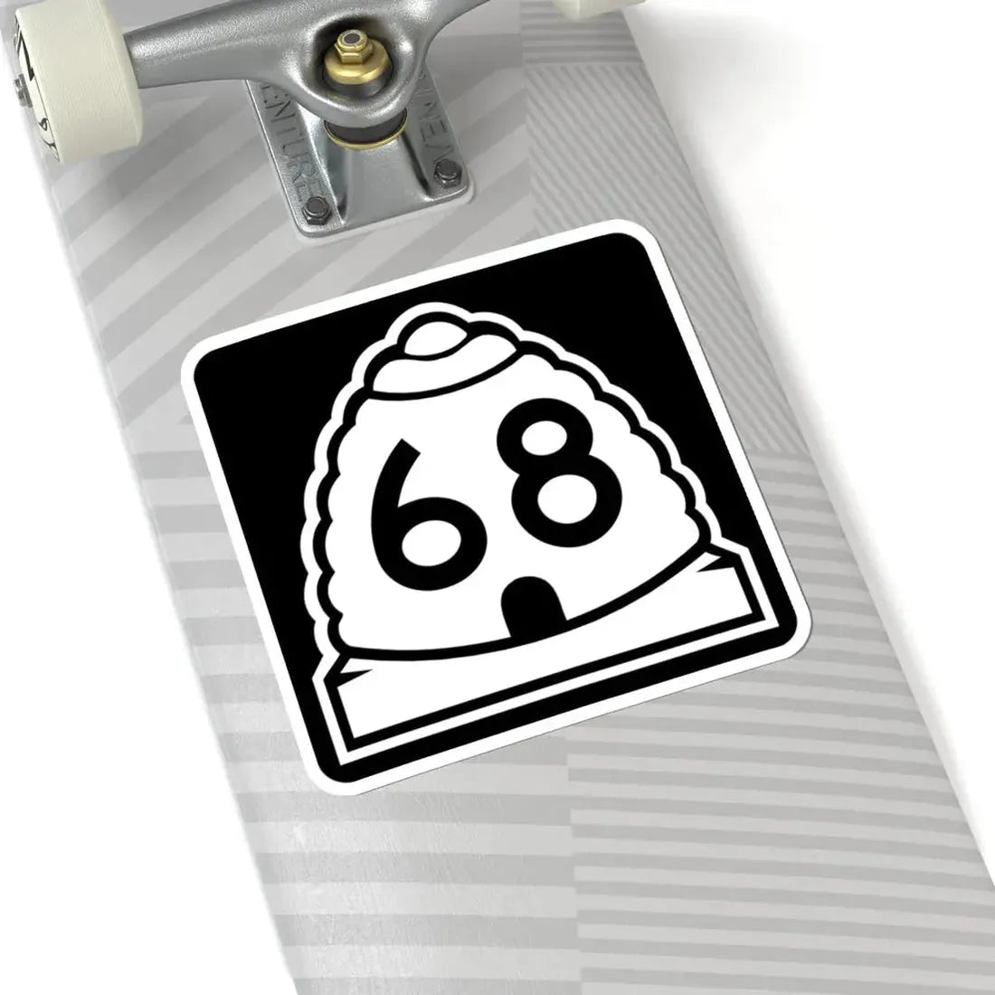 Utah 68 (Utah) (Road Sign) STICKER Vinyl Kiss-Cut Decal - The Sticker Space