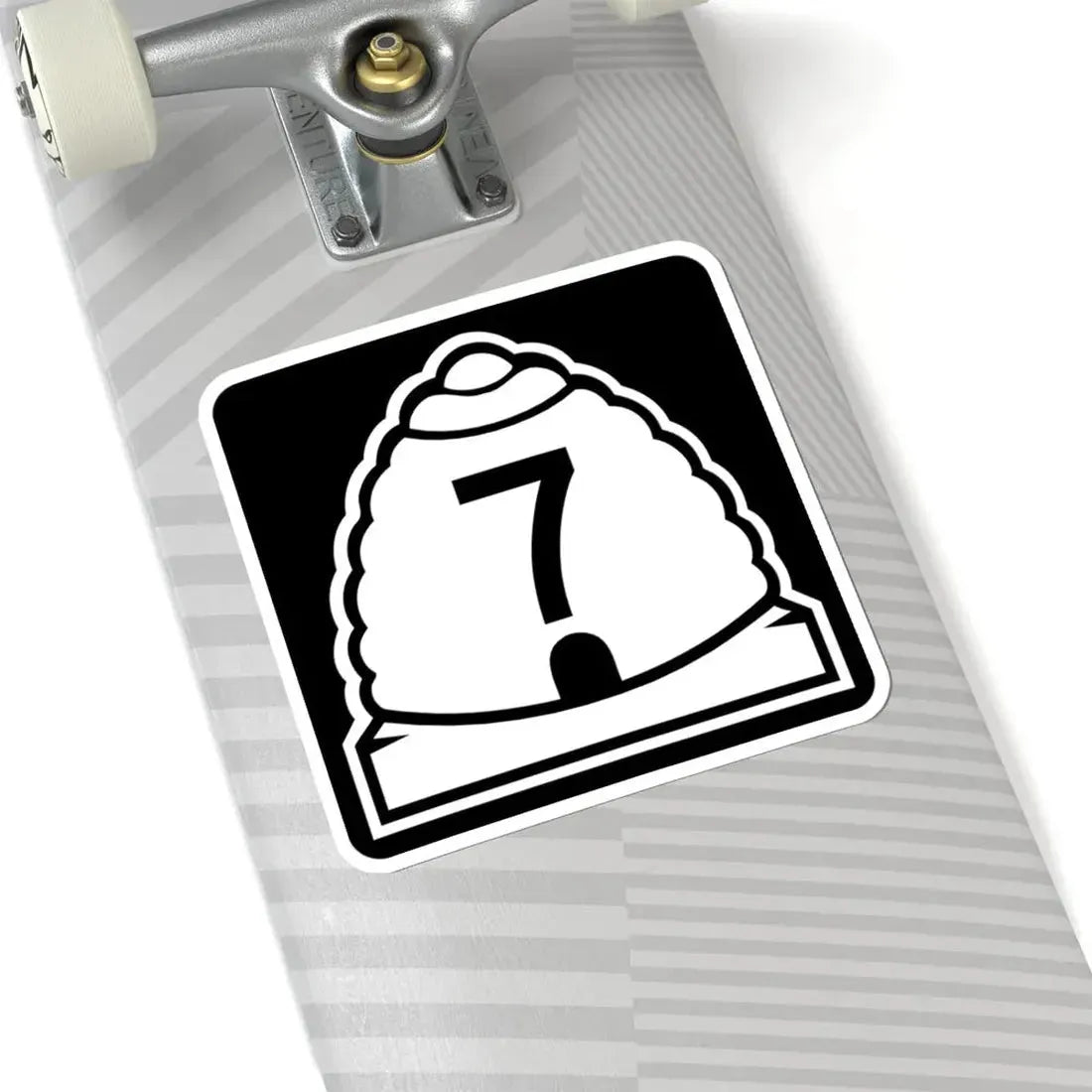 Utah 7 (Utah) (Road Sign) STICKER Vinyl Kiss-Cut Decal - The Sticker Space