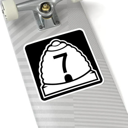 Utah 7 (Utah) (Road Sign) STICKER Vinyl Kiss-Cut Decal - The Sticker Space