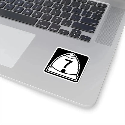 Utah 7 (Utah) (Road Sign) STICKER Vinyl Kiss-Cut Decal - The Sticker Space