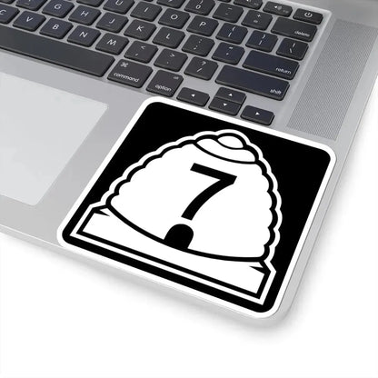 Utah 7 (Utah) (Road Sign) STICKER Vinyl Kiss-Cut Decal - The Sticker Space
