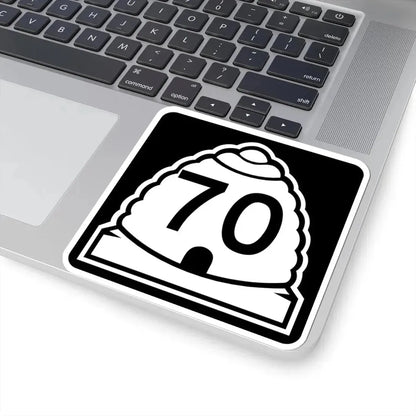 Utah 70 (Utah) (Road Sign) STICKER Vinyl Kiss-Cut Decal - The Sticker Space