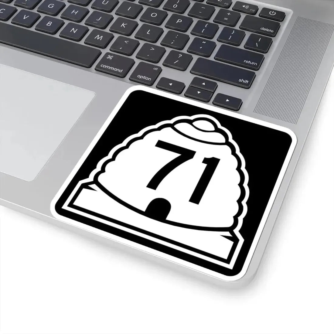 Utah 71 (Utah) (Road Sign) STICKER Vinyl Kiss-Cut Decal - The Sticker Space