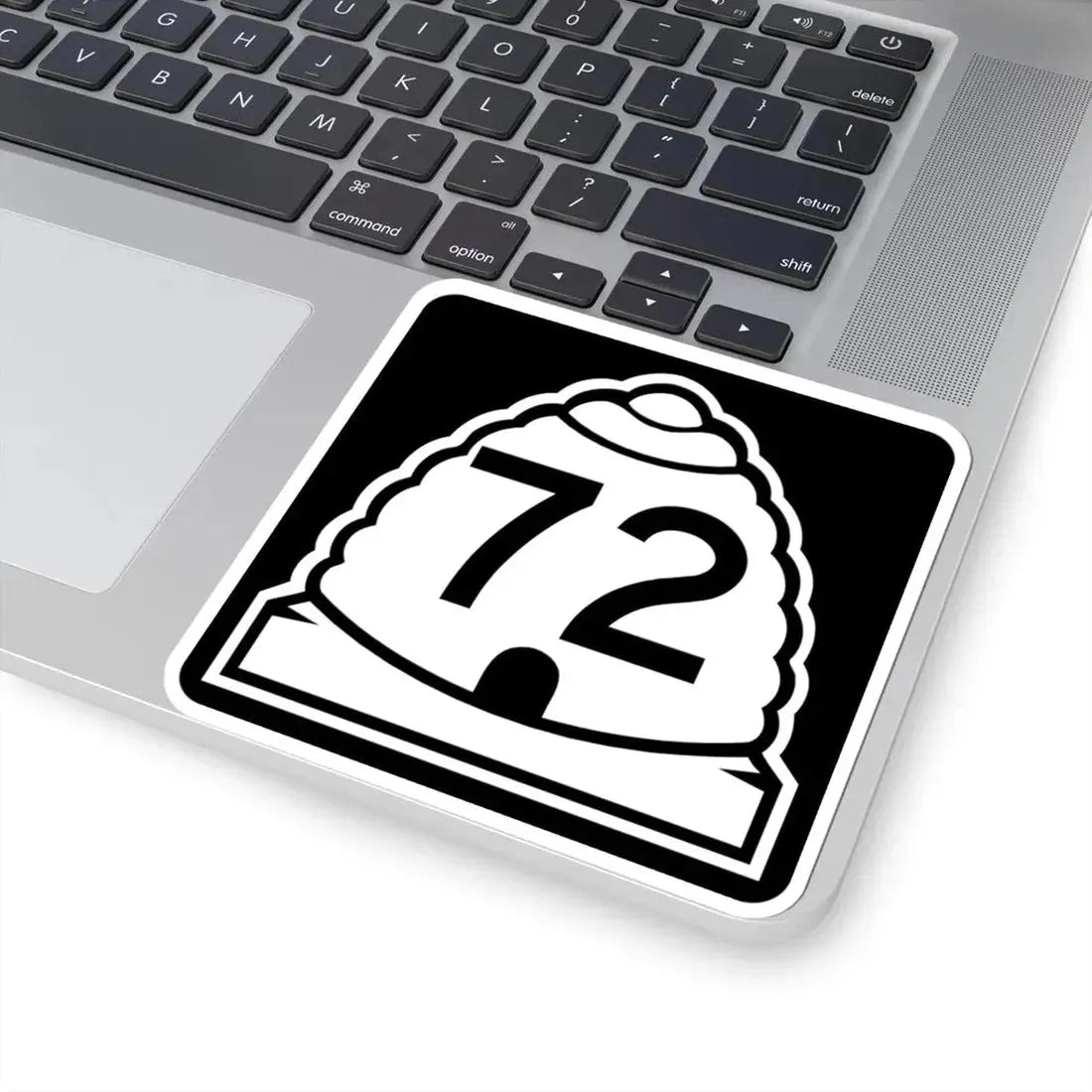 Utah 72 (Utah) (Road Sign) STICKER Vinyl Kiss-Cut Decal - The Sticker Space