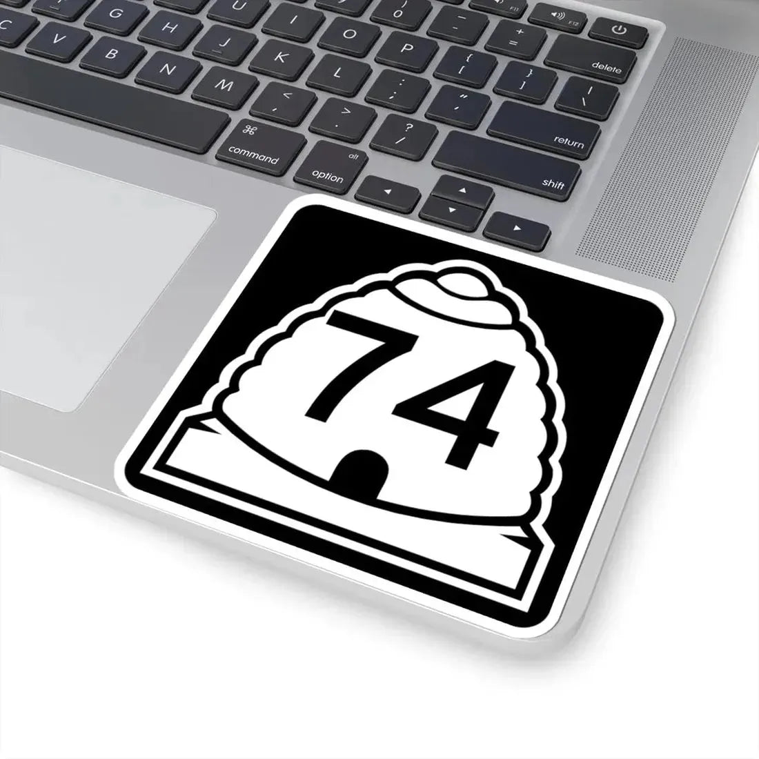 Utah 74 (Utah) (Road Sign) STICKER Vinyl Kiss-Cut Decal - The Sticker Space