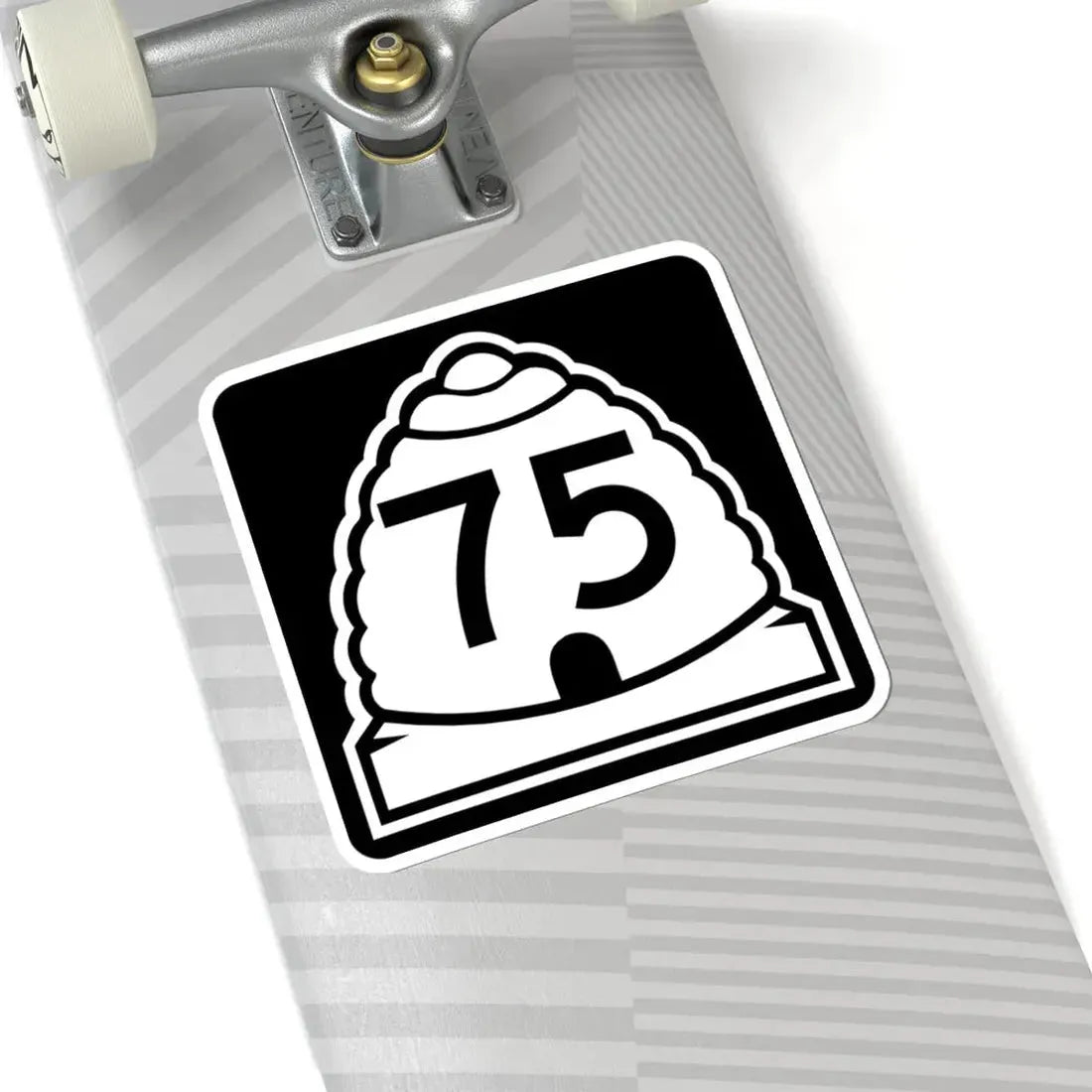 Utah 75 (Utah) (Road Sign) STICKER Vinyl Kiss-Cut Decal - The Sticker Space