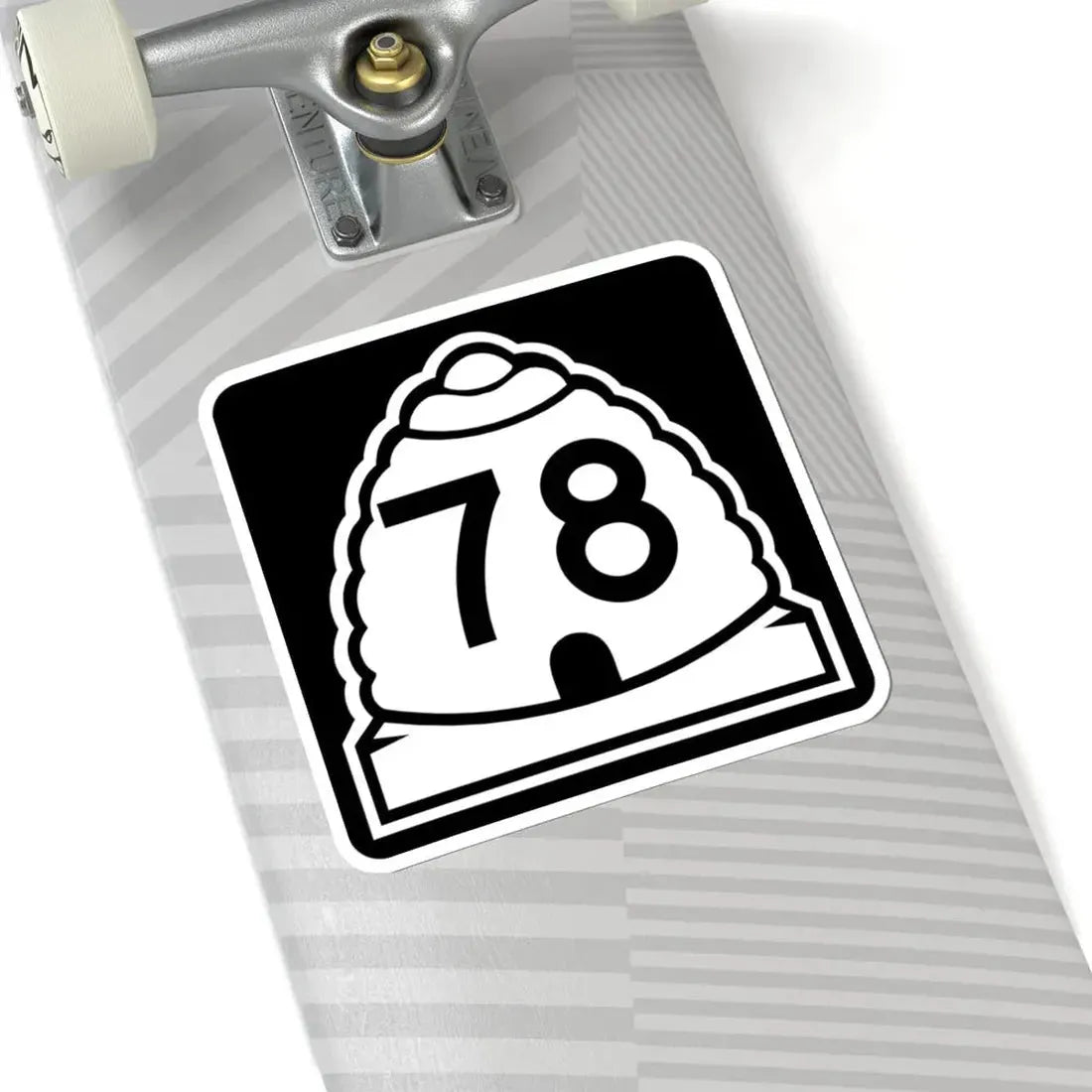 Utah 78 (Utah) (Road Sign) STICKER Vinyl Kiss-Cut Decal - The Sticker Space