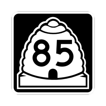 Utah 85 (Utah) (Road Sign) STICKER Vinyl Kiss-Cut Decal 2 Inch White - The Sticker Space