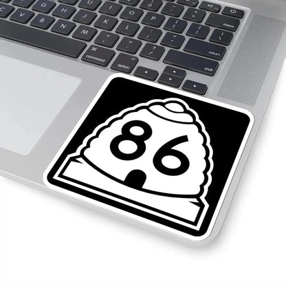 Utah 86 (Utah) (Road Sign) STICKER Vinyl Kiss-Cut Decal - The Sticker Space