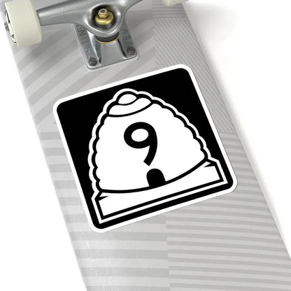Utah 9 (Utah) (Road Sign) STICKER Vinyl Kiss-Cut Decal - The Sticker Space