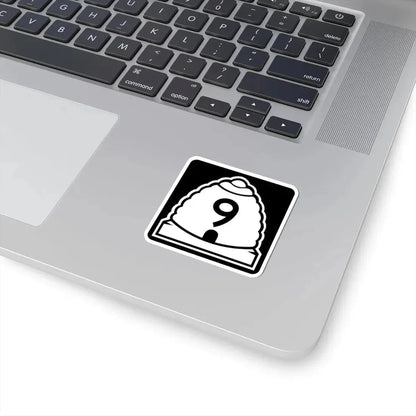 Utah 9 (Utah) (Road Sign) STICKER Vinyl Kiss-Cut Decal - The Sticker Space