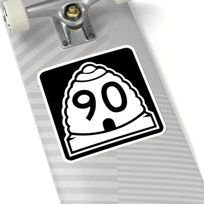 Utah 90 (Utah) (Road Sign) STICKER Vinyl Kiss-Cut Decal - The Sticker Space