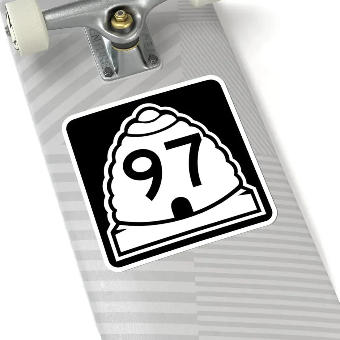 Utah 97 (Utah) (Road Sign) STICKER Vinyl Kiss-Cut Decal - The Sticker Space