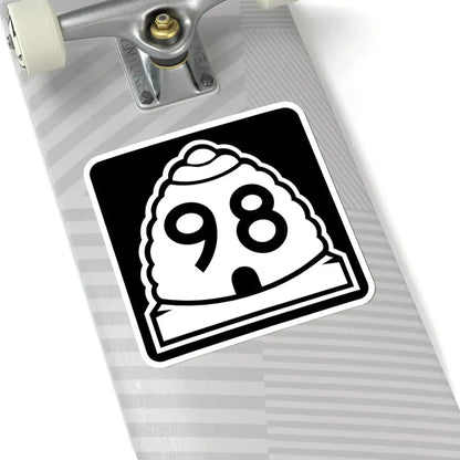 Utah 98 (Utah) (Road Sign) STICKER Vinyl Kiss-Cut Decal - The Sticker Space