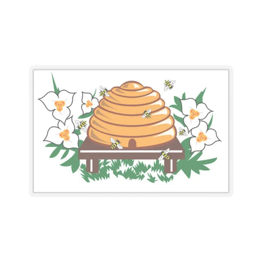 Utah Arms Banner (United States) STICKER Vinyl Kiss-Cut Decal 2 Inch Transparent - The Sticker Space