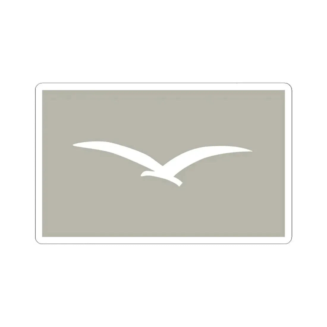 Utah Proposed Flag Design Number 10 (United States) STICKER Vinyl Kiss-Cut Decal 4 Inch White - The Sticker Space