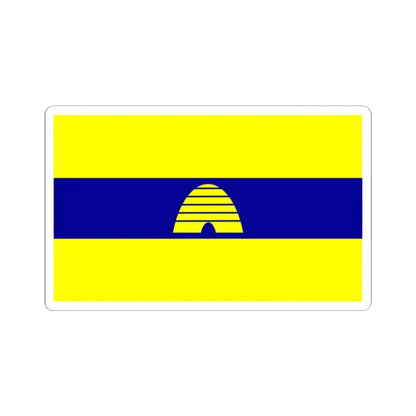 Utah Proposed Flag Design Number 15 (United States) STICKER Vinyl Kiss-Cut Decal 2 Inch White - The Sticker Space