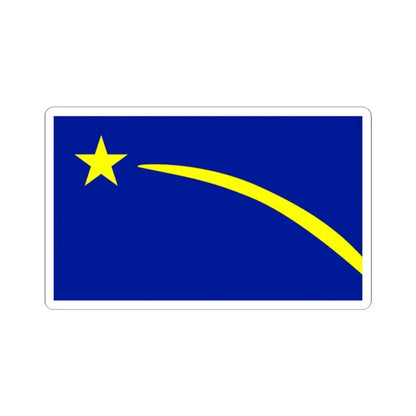 Utah Proposed Flag Design Number 16 (United States) STICKER Vinyl Kiss-Cut Decal 2 Inch White - The Sticker Space