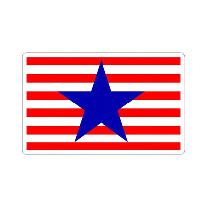 Utah Proposed Flag Design Number 18 (United States) STICKER Vinyl Kiss-Cut Decal 4 Inch White - The Sticker Space