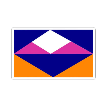 Utah Proposed Flag Design Number 20 (United States) STICKER Vinyl Kiss-Cut Decal 2 Inch White - The Sticker Space