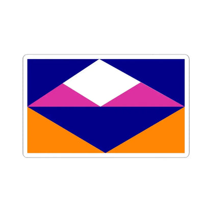 Utah Proposed Flag Design Number 20 (United States) STICKER Vinyl Kiss-Cut Decal 6 Inch White - The Sticker Space