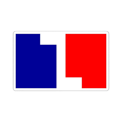 Utah Proposed Flag Design Number 29 (United States) STICKER Vinyl Kiss-Cut Decal 4 Inch White - The Sticker Space