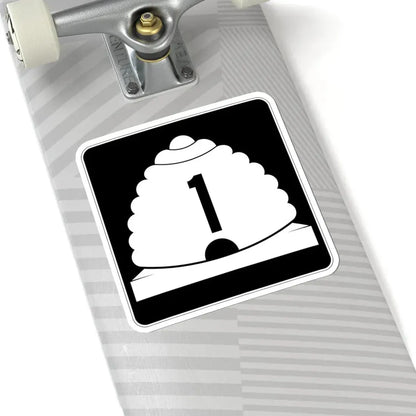 Utah SR 1 (Utah) (Road Sign) STICKER Vinyl Kiss-Cut Decal - The Sticker Space