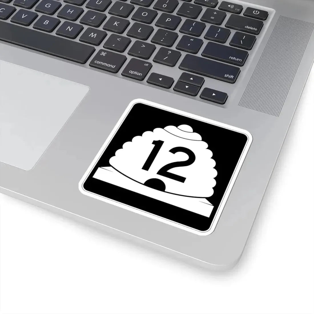 Utah SR 12 (Utah) (Road Sign) STICKER Vinyl Kiss-Cut Decal - The Sticker Space