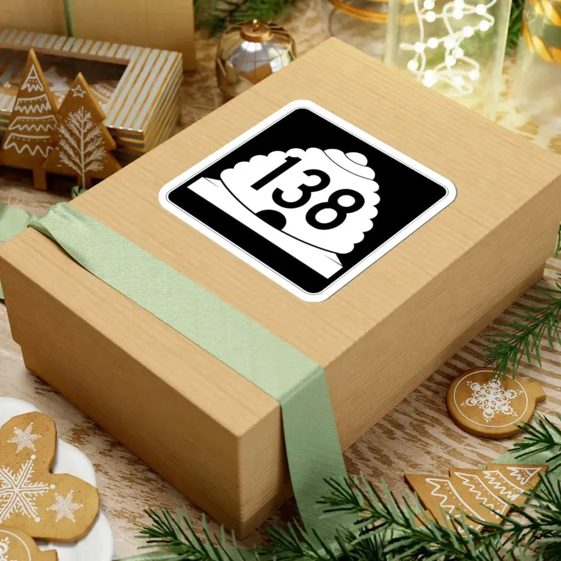 Utah SR 138 (Utah) (Road Sign) STICKER Vinyl Kiss-Cut Decal - The Sticker Space