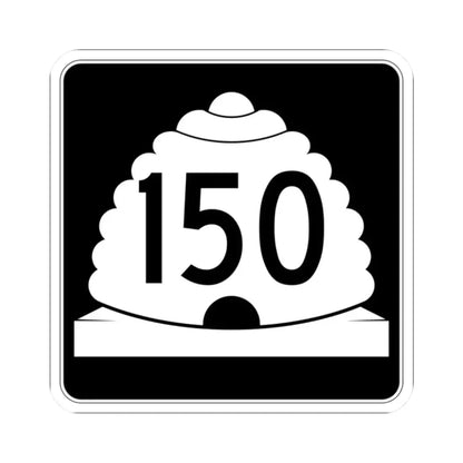 Utah SR 150 (Utah) (Road Sign) STICKER Vinyl Kiss-Cut Decal 2 Inch White - The Sticker Space