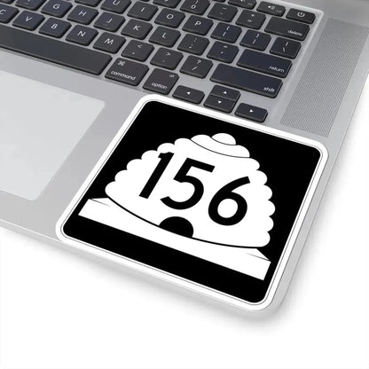 Utah SR 156 (Utah) (Road Sign) STICKER Vinyl Kiss-Cut Decal - The Sticker Space