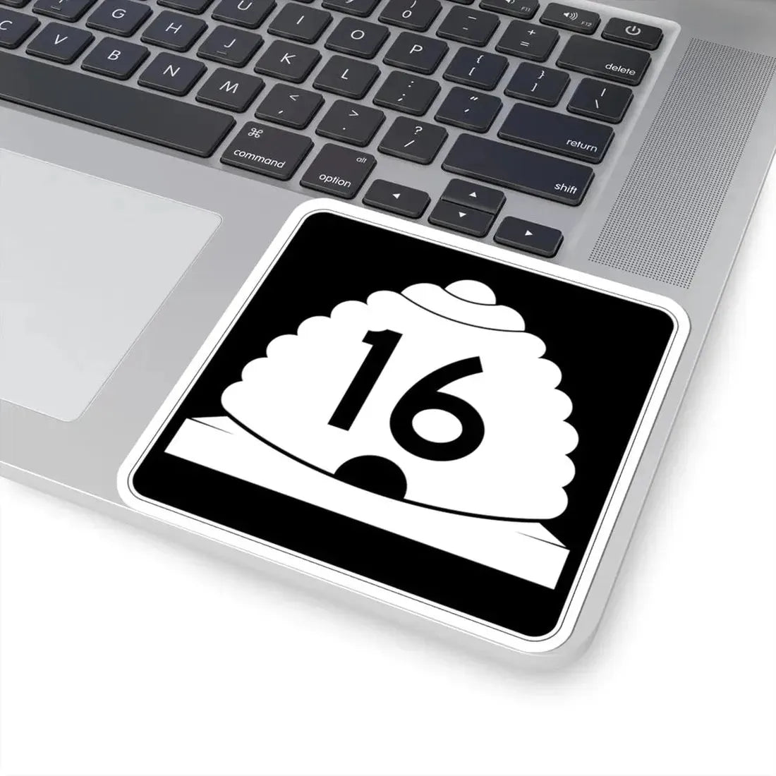 Utah SR 16 (Utah) (Road Sign) STICKER Vinyl Kiss-Cut Decal - The Sticker Space