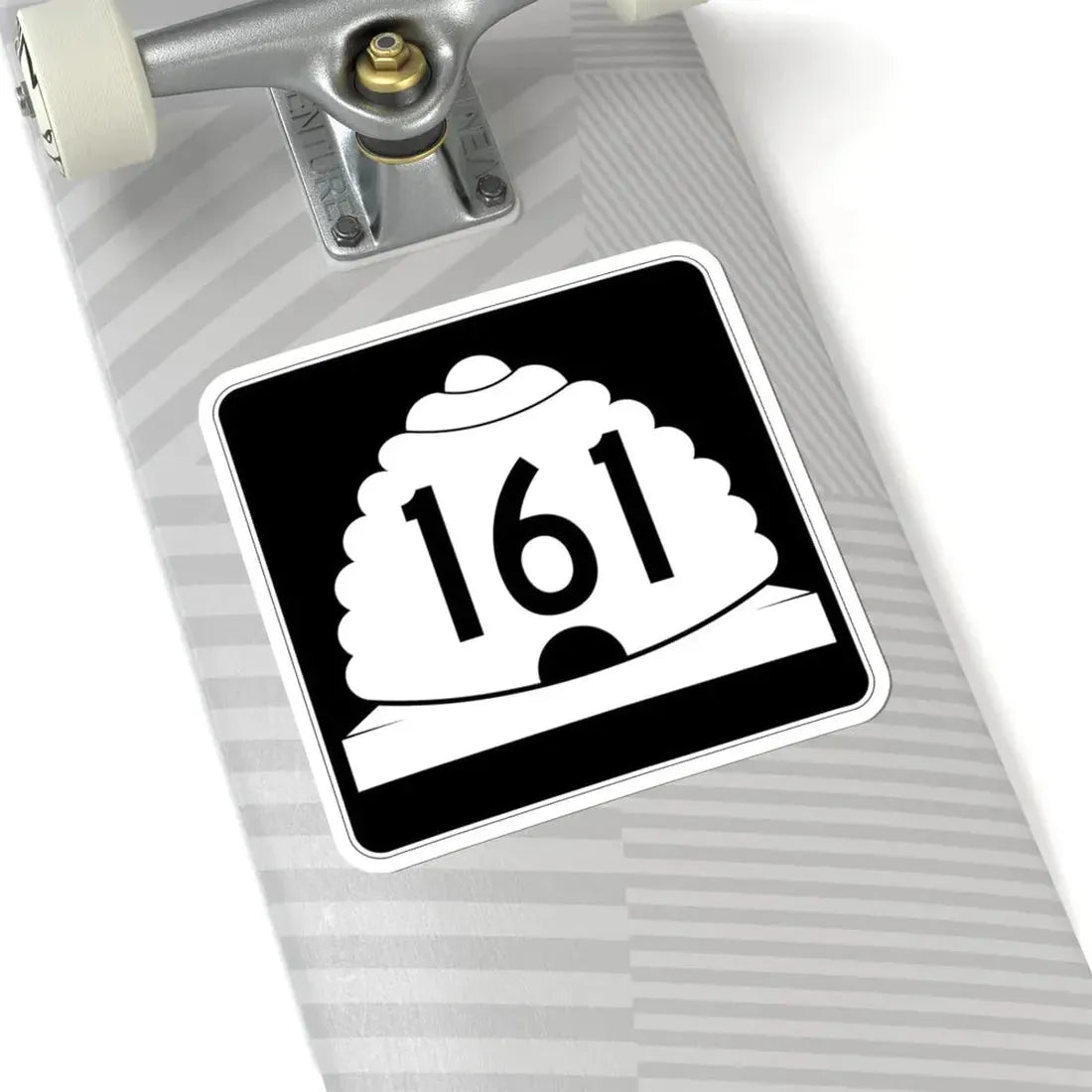 Utah SR 161 (Utah) (Road Sign) STICKER Vinyl Kiss-Cut Decal - The Sticker Space