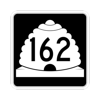Utah SR 162 (Utah) (Road Sign) STICKER Vinyl Kiss-Cut Decal 3 Inch White - The Sticker Space