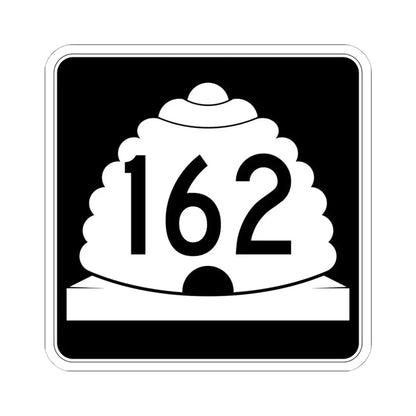 Utah SR 162 (Utah) (Road Sign) STICKER Vinyl Kiss-Cut Decal 6 Inch White - The Sticker Space