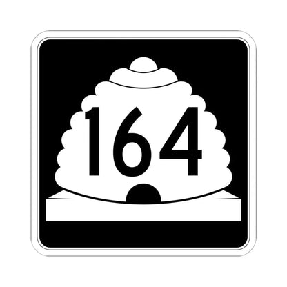 Utah SR 164 (Utah) (Road Sign) STICKER Vinyl Kiss-Cut Decal 6 Inch White - The Sticker Space