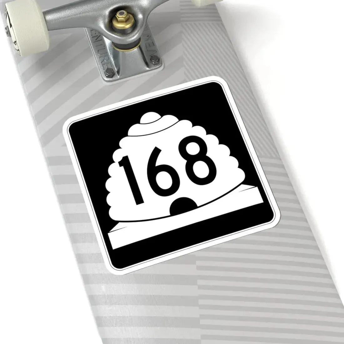 Utah SR 168 (Utah) (Road Sign) STICKER Vinyl Kiss-Cut Decal - The Sticker Space