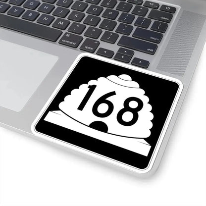 Utah SR 168 (Utah) (Road Sign) STICKER Vinyl Kiss-Cut Decal - The Sticker Space