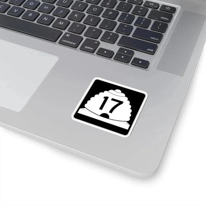 Utah SR 17 (Utah) (Road Sign) STICKER Vinyl Kiss-Cut Decal - The Sticker Space