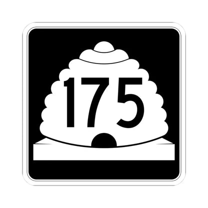 Utah SR 175 (Utah) (Road Sign) STICKER Vinyl Kiss-Cut Decal 3 Inch White - The Sticker Space