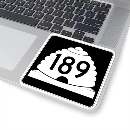 Utah SR 189 (Utah) (Road Sign) STICKER Vinyl Kiss-Cut Decal - The Sticker Space