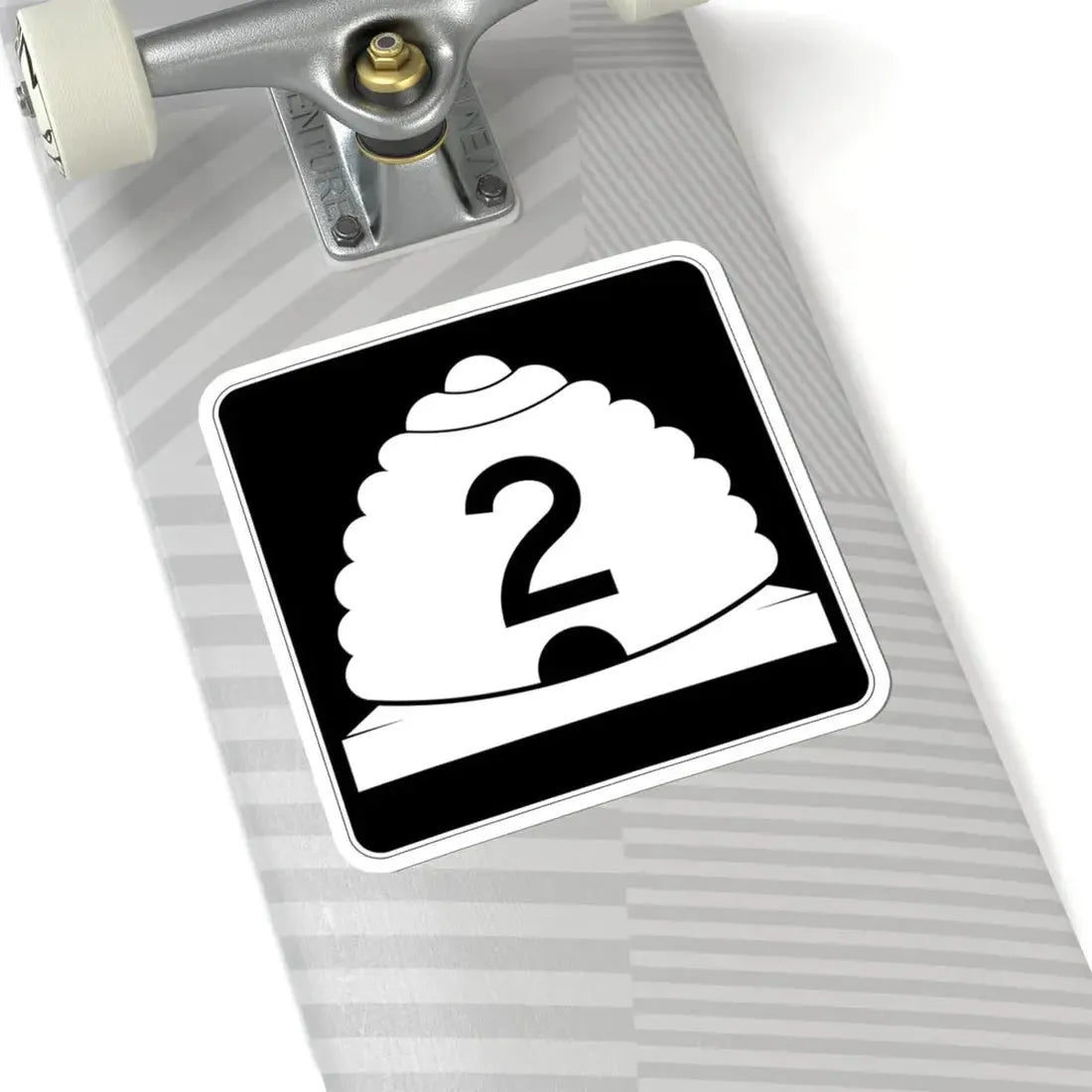 Utah SR 2 (Utah) (Road Sign) STICKER Vinyl Kiss-Cut Decal - The Sticker Space