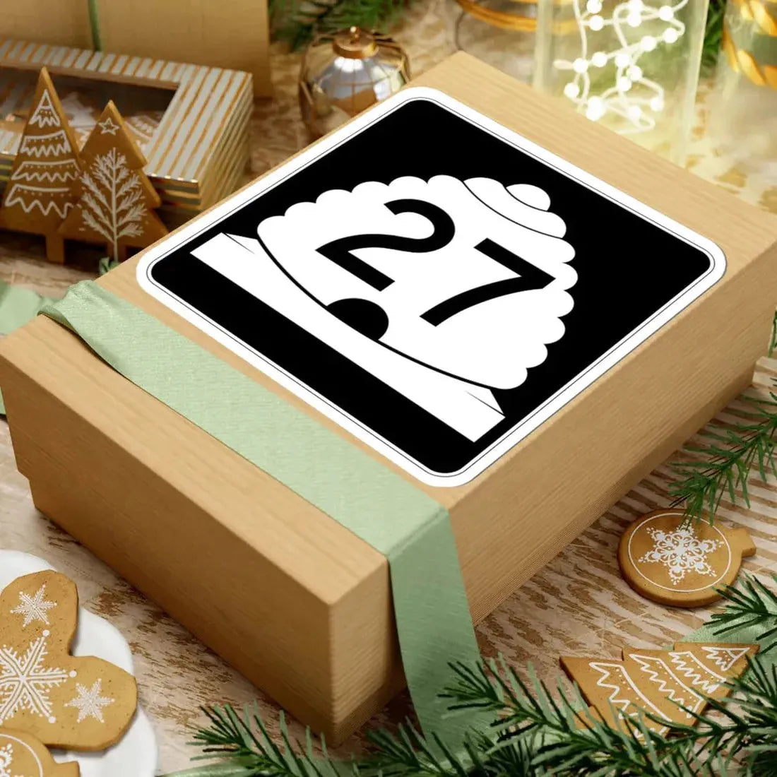 Utah SR 27 (Utah) (Road Sign) STICKER Vinyl Kiss-Cut Decal - The Sticker Space