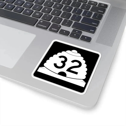 Utah SR 32 (Utah) (Road Sign) STICKER Vinyl Kiss-Cut Decal - The Sticker Space