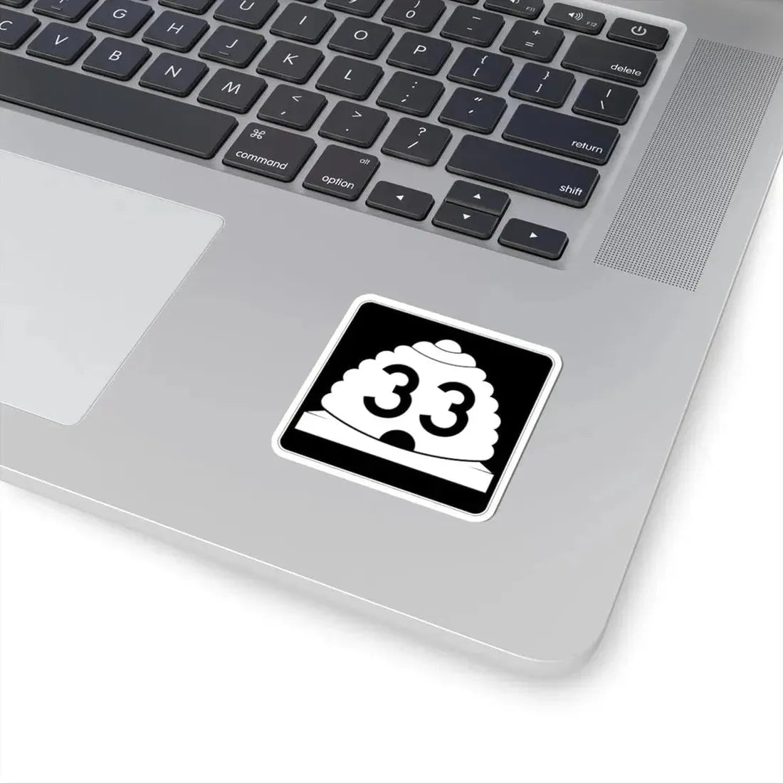 Utah SR 33 (Utah) (Road Sign) STICKER Vinyl Kiss-Cut Decal - The Sticker Space