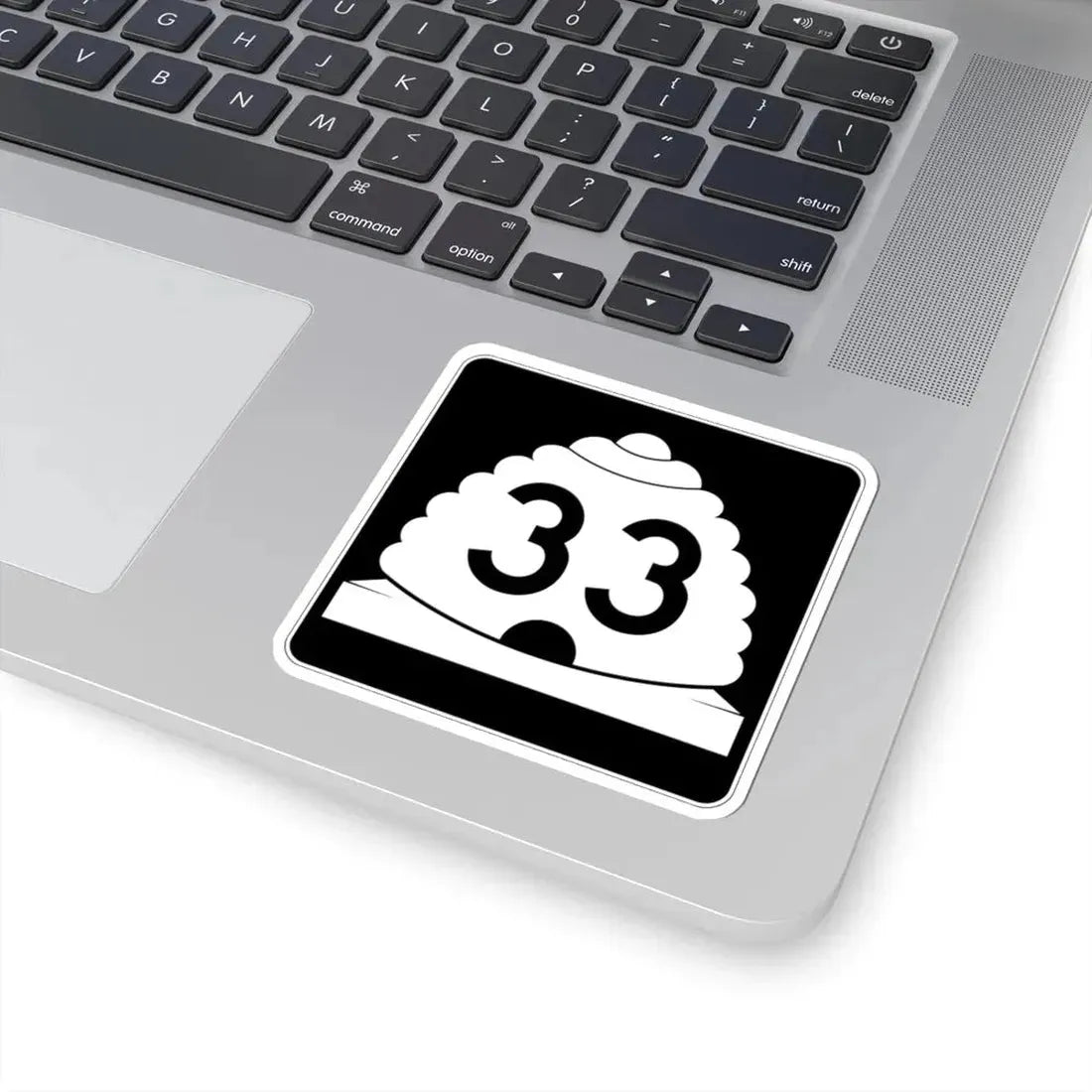 Utah SR 33 (Utah) (Road Sign) STICKER Vinyl Kiss-Cut Decal - The Sticker Space