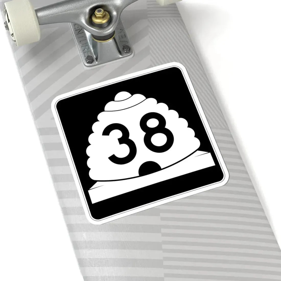 Utah SR 38 (Utah) (Road Sign) STICKER Vinyl Kiss-Cut Decal - The Sticker Space