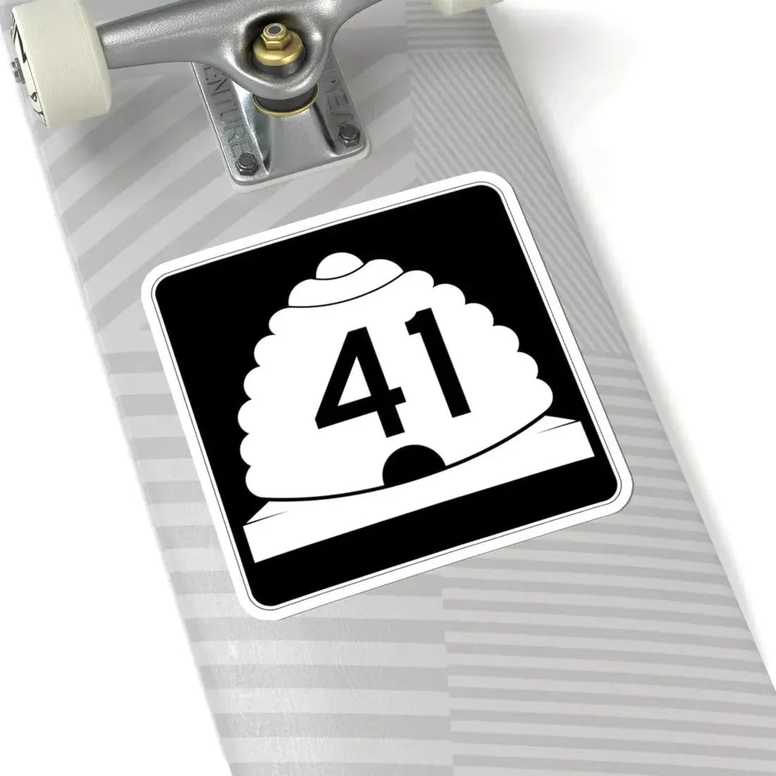 Utah SR 41 (Utah) (Road Sign) STICKER Vinyl Kiss-Cut Decal - The Sticker Space