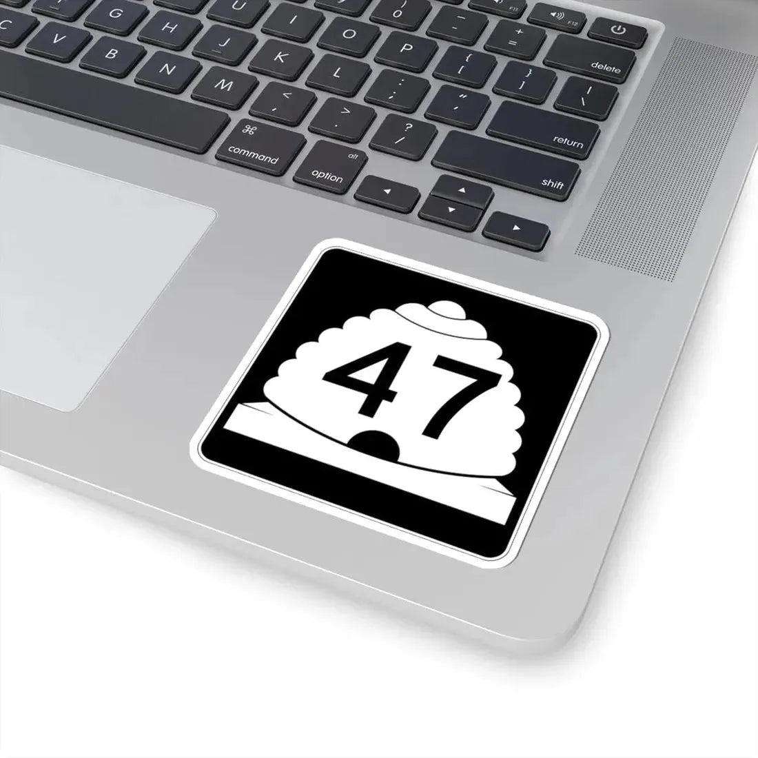Utah SR 47 (Utah) (Road Sign) STICKER Vinyl Kiss-Cut Decal - The Sticker Space