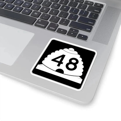 Utah SR 48 (Utah) (Road Sign) STICKER Vinyl Kiss-Cut Decal - The Sticker Space